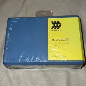 All in Motion Yoga Block NWT